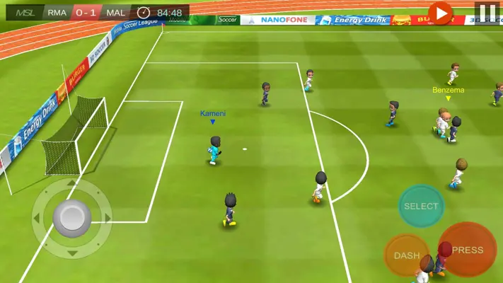 Mobile Soccer League android App screenshot 0