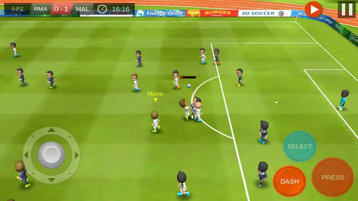 Mobile Soccer League android App screenshot 2